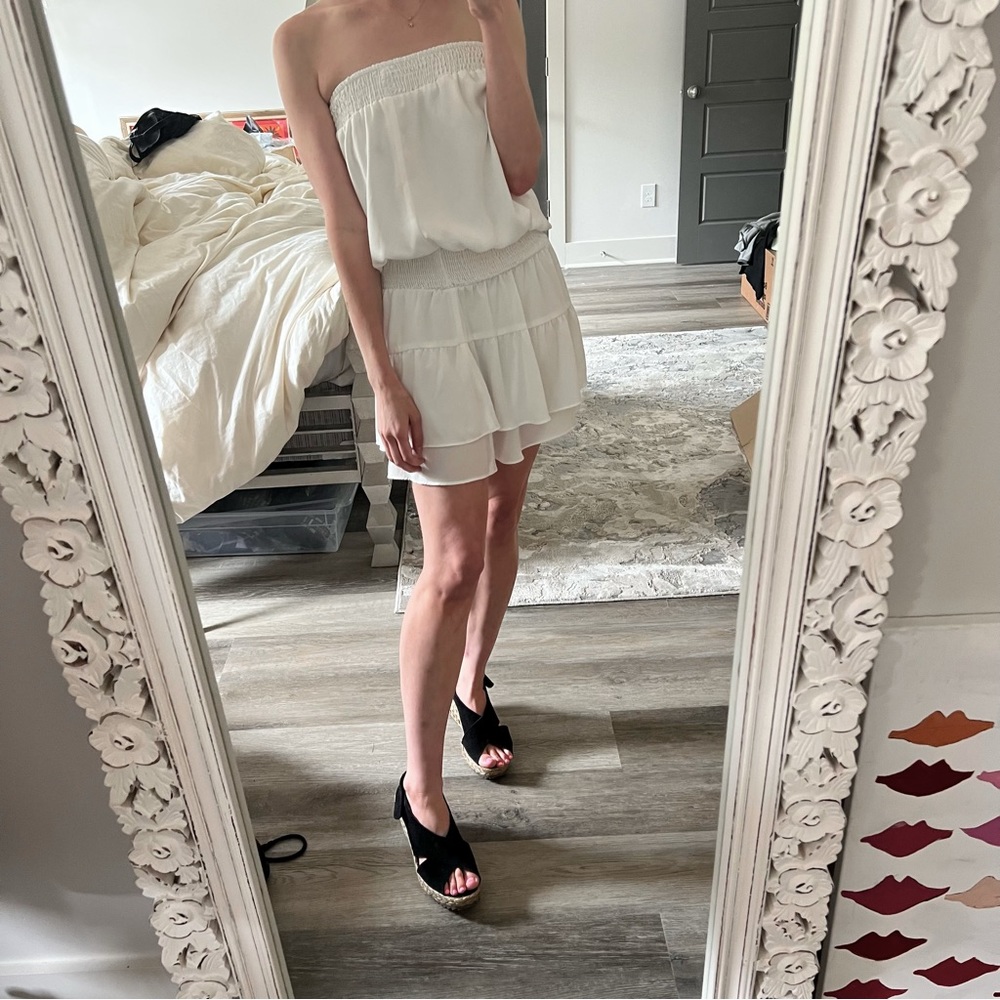 Krisa strapless mini dress